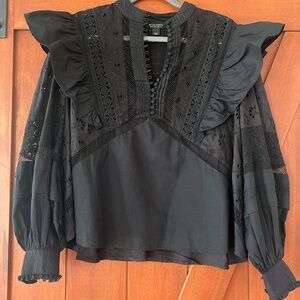 ALL SAIINTS decorative blouse